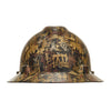 MSA V - Gard® Hydro Dipped Full Brim Hard Hat with Ratchet Suspension - Gorvex.com