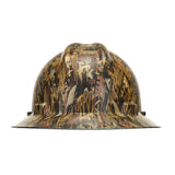 MSA V - Gard® Hydro Dipped Full Brim Hard Hat with Ratchet Suspension - Gorvex.com