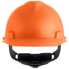 MSA V - Gard® Matte Cap Style Hard Hat with Ratchet Suspension - Gorvex.com