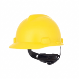 MSA V - Gard® Matte Cap Style Hard Hat with Ratchet Suspension - Gorvex.com