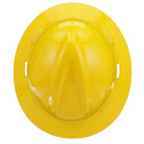 MSA V - Gard® Slotted Full Brim Hard Hat with Gloss Finish - Gorvex.com