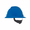 MSA V - Gard® Slotted Full Brim Hard Hat with Gloss Finish - Gorvex.com
