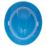 MSA V - Gard® Slotted Full Brim Hard Hat with Gloss Finish - Gorvex.com