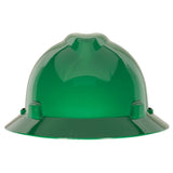 MSA V - Gard® Slotted Full Brim Hard Hat with Gloss Finish - Gorvex.com