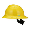 MSA V - Gard® Slotted Full Brim Hard Hat with Gloss Finish - Gorvex.com