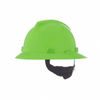 MSA V - Gard® Slotted Full Brim Hard Hat with Gloss Finish - Gorvex.com