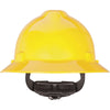 MSA V - Gard® Slotted Full Brim Hard Hat with Gloss Finish - Gorvex.com