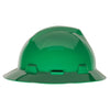 MSA V - Gard® Slotted Full Brim Hard Hat with Gloss Finish - Gorvex.com
