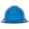 MSA V - Gard® Slotted Full Brim Hard Hat with Gloss Finish - Gorvex.com