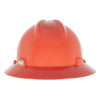 MSA V - Gard® Slotted Full Brim Hard Hat with Gloss Finish - Gorvex.com
