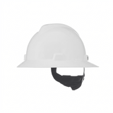 MSA V - Gard® Slotted Full Brim Hard Hat with Gloss Finish - Gorvex.com