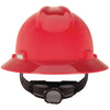 MSA V - Gard® Slotted Full Brim Hard Hat with Gloss Finish - Gorvex.com