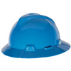 MSA V - Gard® Slotted Full Brim Hard Hat with Gloss Finish - Gorvex.com