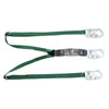 MSA V - SERIES™ 10191756 Standard 6' Twin Adj Shock Absorbing Lanyard - Gorvex.com