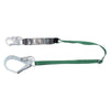 MSA V - SERIES™ 10191757 Standard 6' Single Adj Shock Absorbing Lanyard - Gorvex.com