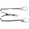 MSA V - SERIES™ 10191758 Standard 6' Twin Adj Shock Absorbing Lanyard - Gorvex.com