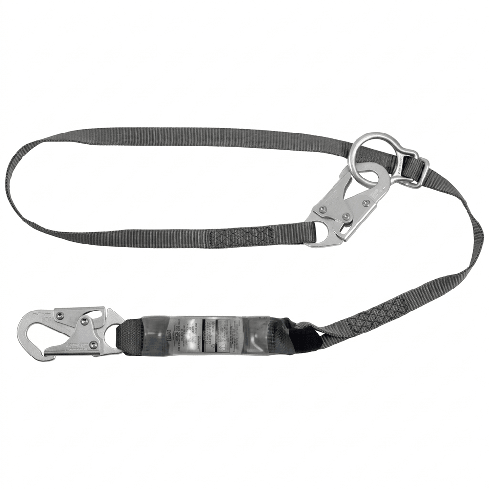 MSA V - SERIES™ 10193128 STD 6' Single Shock Absorbing Tieback Lanyard - Gorvex.com