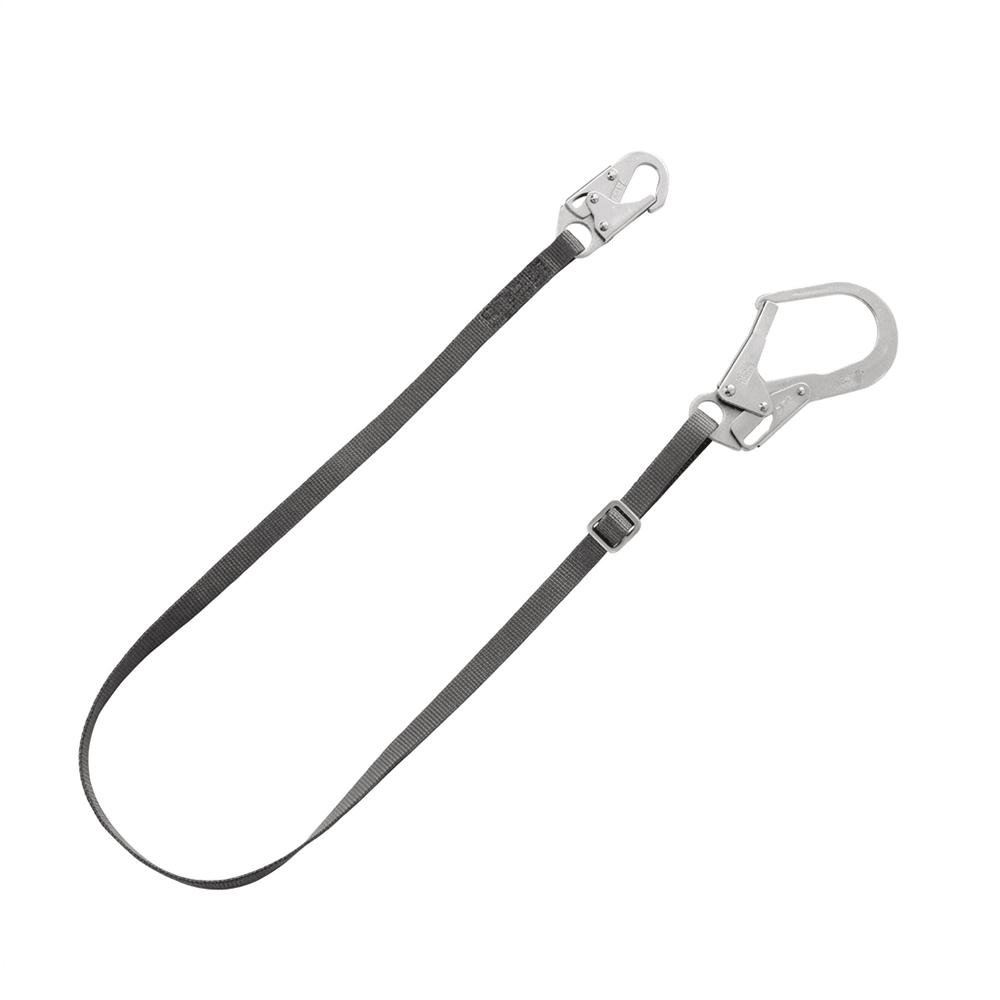 MSA V - SERIES™ Adjustable Single Leg Restraint Lanyard With Large Hook - Gorvex.com