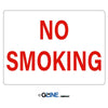 No Smoking Sign (Red on White) - General Sign - Gorvex.com