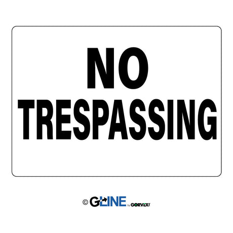 No Trespassing - General Sign - Gorvex.com