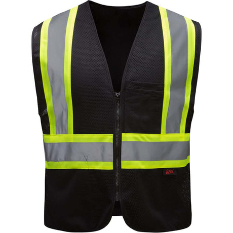 Non - ANSI Economy Multi - Colored Two - Tone Safety Vest - Gorvex.com