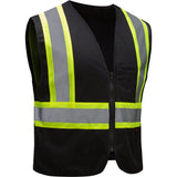 Non - ANSI Economy Multi - Colored Two - Tone Safety Vest - Gorvex.com