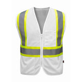 Non - ANSI Economy Multi - Colored Two - Tone Safety Vest - Gorvex.com