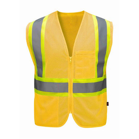 Non - ANSI Economy Multi - Colored Two - Tone Safety Vest - Gorvex.com