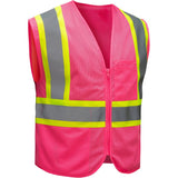 Non - ANSI Economy Multi - Colored Two - Tone Safety Vest - Gorvex.com