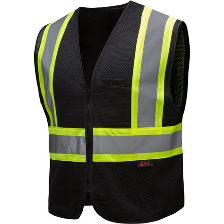 Non - ANSI Economy Multi - Colored Two - Tone Safety Vest - Gorvex.com