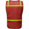 Non - ANSI Economy Safety Vest with Reflective Tape, One Size - Gorvex.com