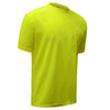 Non - ANSI Hi - Vis Safety T-Shirt, Short Sleeves with Chest Pocket - Gorvex.com