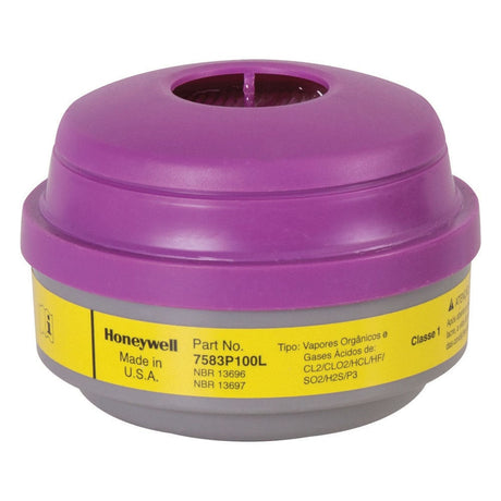 North N Series OV/AG/P100 Cartridge/Filter Combination, 1 pair - Gorvex.com