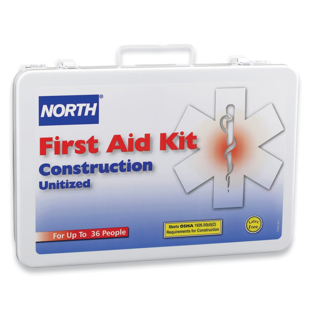 North Construction First Aid Kit, 36 Units, 1 unit
