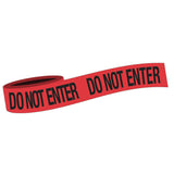 North "Danger Do Not Enter" Tape, Red, 1000 ft., 1 roll