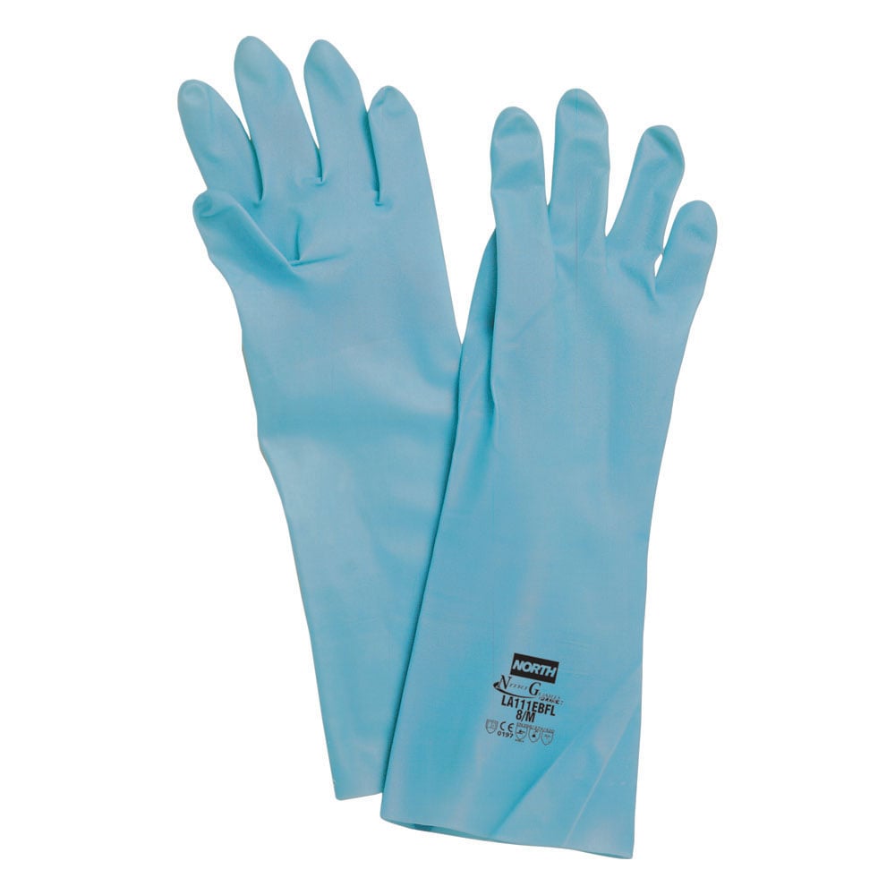 North Nitriguard Plus™ Gloves, 15 mil, 1 dozen (12 pairs)