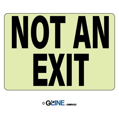 Not An Exit Sign Glow - Gorvex.com