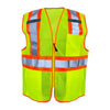 Occunomix LUX - SSCLC2Z Class 2 Mesh Two - Tone Vest with Front Zipper - Gorvex.com