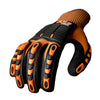 OGRE - FLEX™ Hi Vis Polyester Gloves with Sandy Nitrile Coating, 1 pair - Gorvex.com