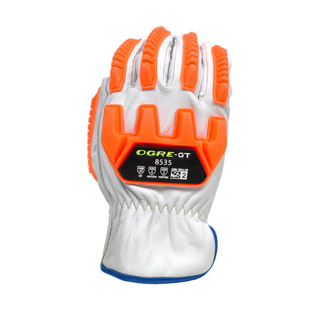 OGRE - GT™ Goatskin Gloves/Leather Palm + Aramid/Fiberglass/Steel Lining, 1 pair - Gorvex.com