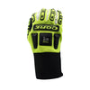 OGRE™ Hi Vis Spandex/Canvas Gloves with Reinforced Wear Areas, 1 pair - Gorvex.com