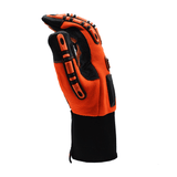 OGRE™ Hi Vis Spandex/Synthetic Leather Gloves with Dots, 1 pair - Gorvex.com