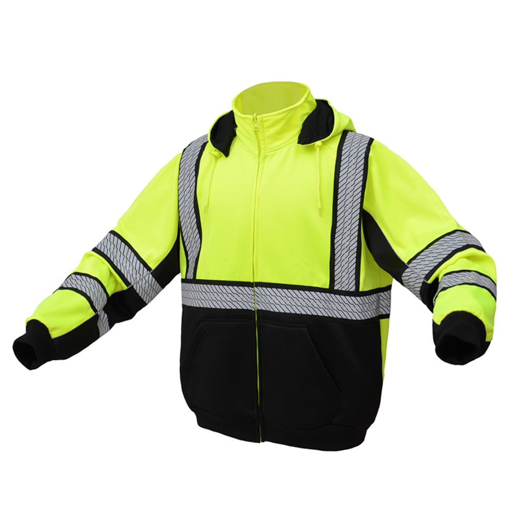 Onyx Heavyweight Hi Vis Sweatshirt with DuPont Teflon Coating - Gorvex.com