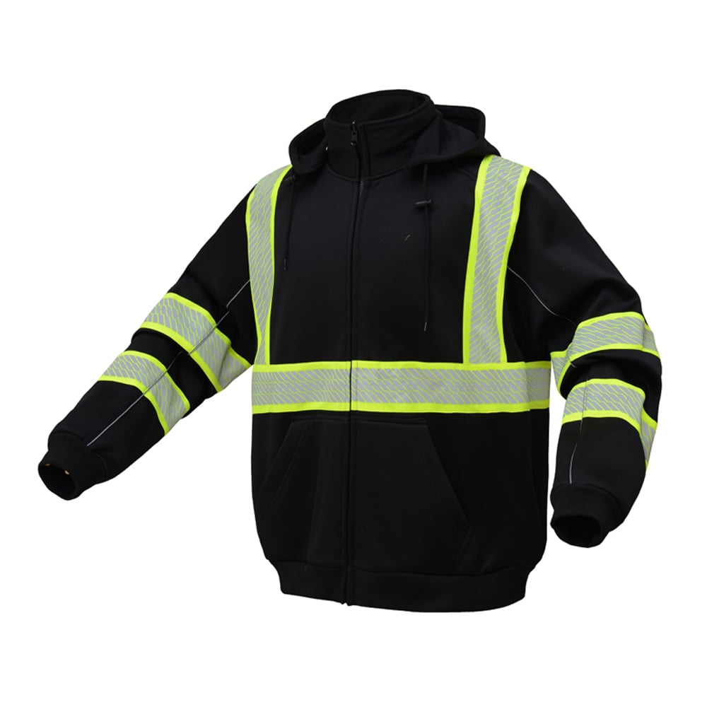 Onyx Heavyweight Hi Vis Sweatshirt with DuPont Teflon Coating - Gorvex.com