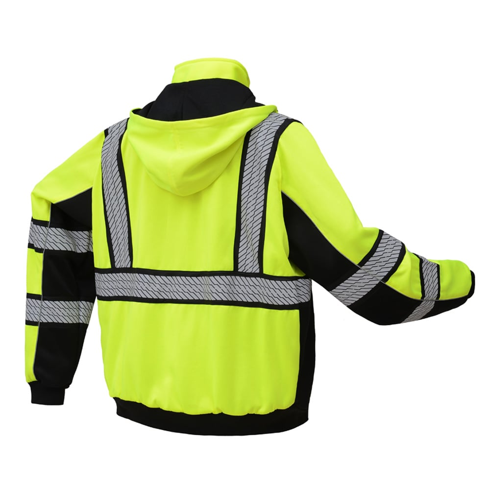 Onyx Heavyweight Hi Vis Sweatshirt with DuPont Teflon Coating - Gorvex.com