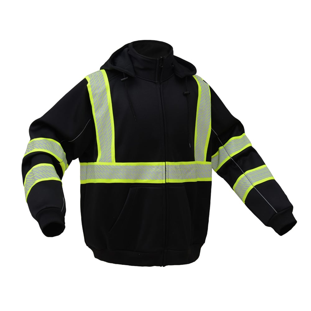 Onyx Heavyweight Hi Vis Sweatshirt with DuPont Teflon Coating - Gorvex.com