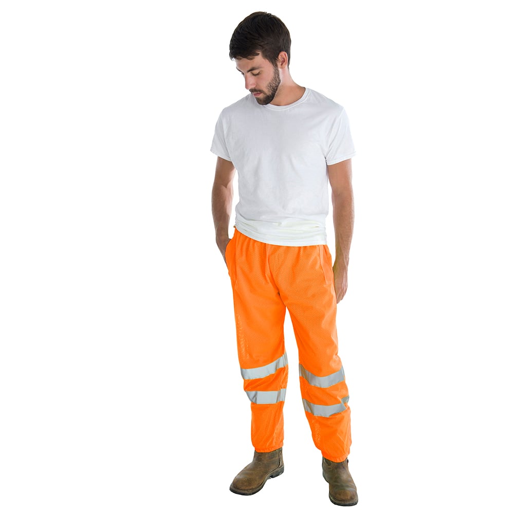 Cor-Brite™ Class E Mesh Pants with Hook and Loop Ankle Closure