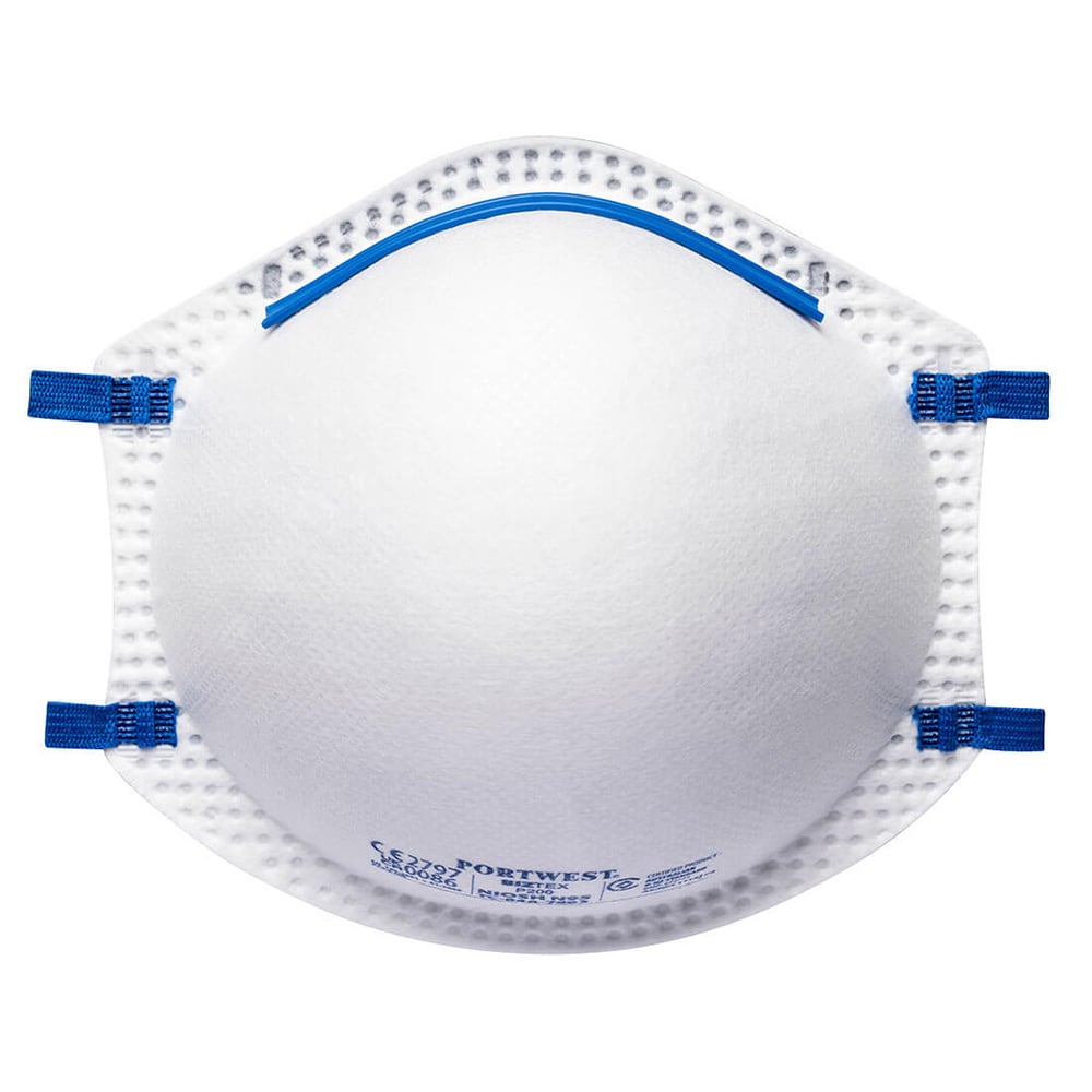 Portwest P200 Cup Style N95 Disposable Respirator, 20 pieces/1 box