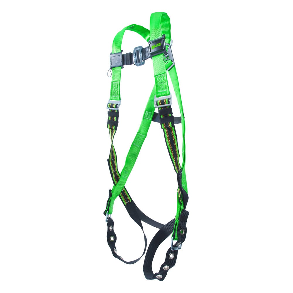 Miller DuraFlex™ Python Harness with Back D-ring & Tongue Buckles
