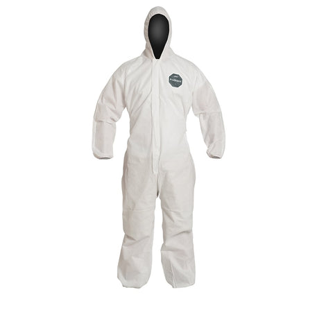 PB127S ProShield® Coverall with Hood Elastic Wrist & Ankle, M - 5XL, 1 case (25 pieces)